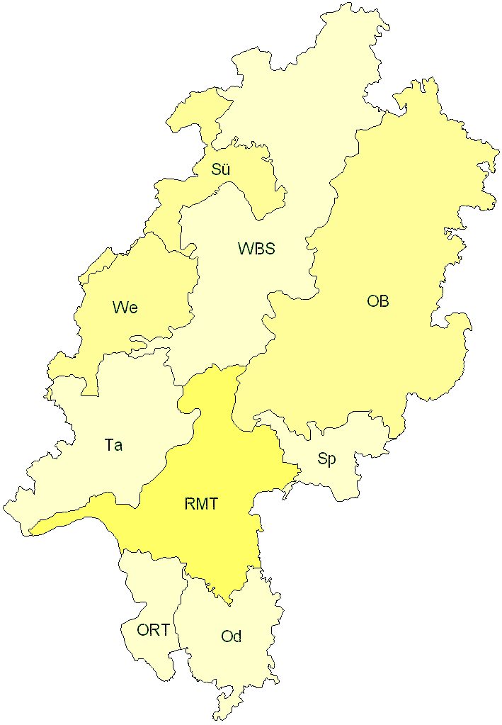Verbreitung in Hessen
