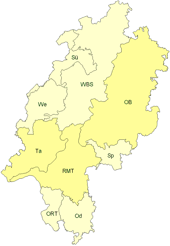 Verbreitung in Hessen