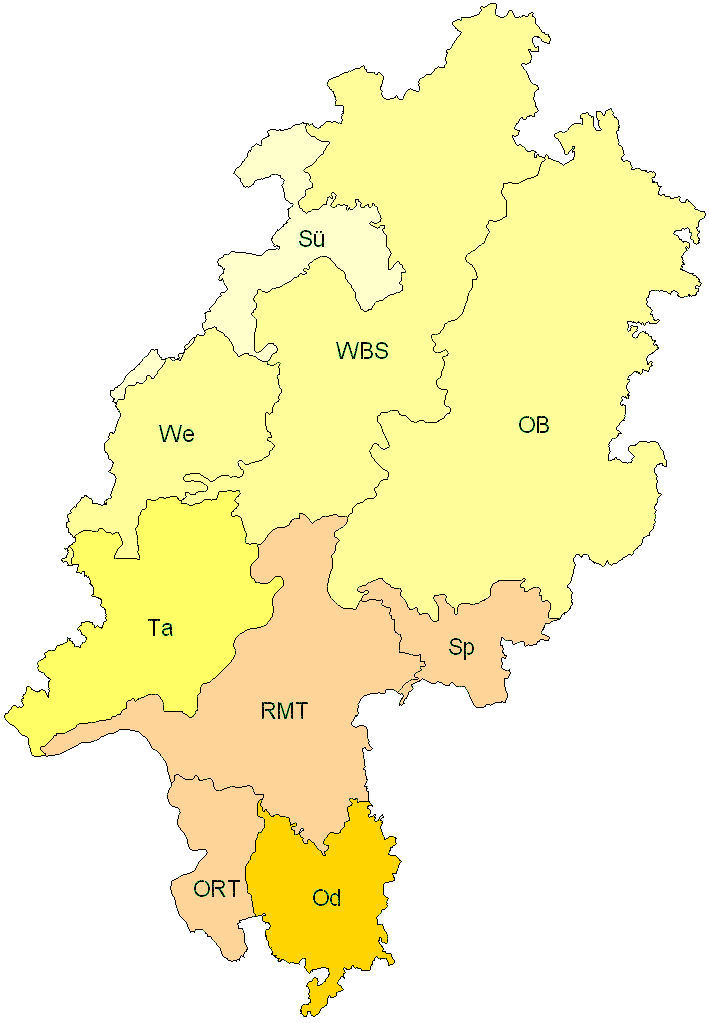 Verbreitung in Hessen