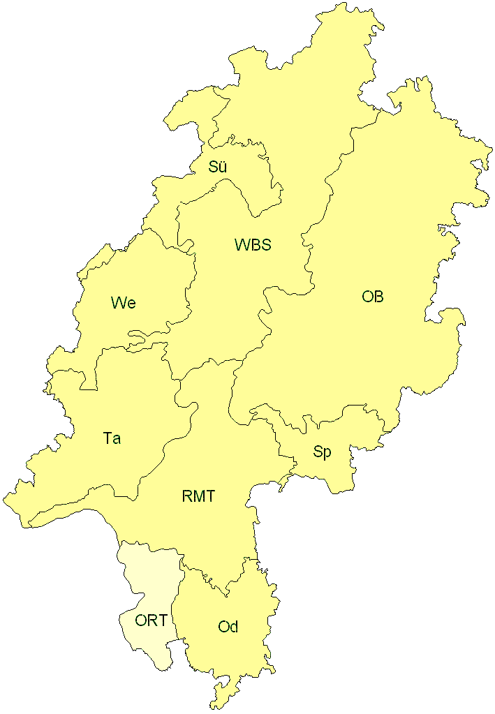 Verbreitung in Hessen