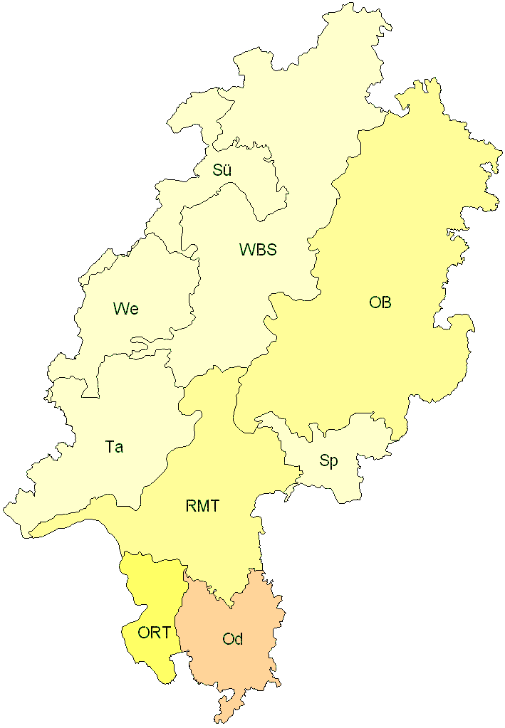 Verbreitung in Hessen