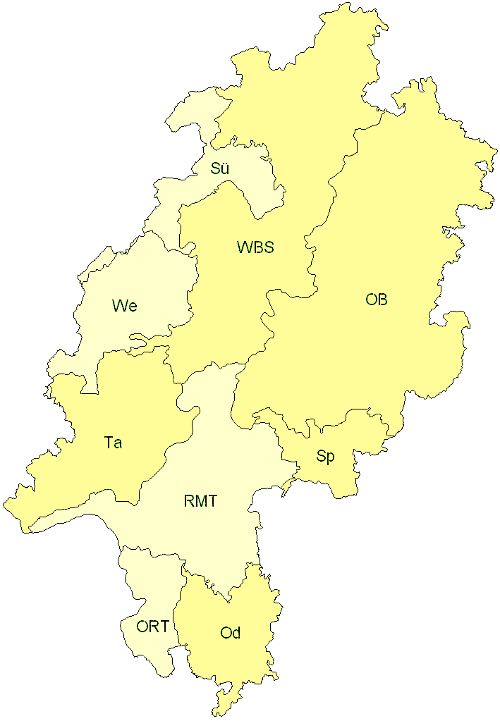 Verbreitung in Hessen