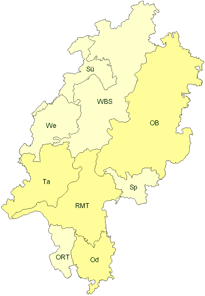 Verbreitung in Hessen