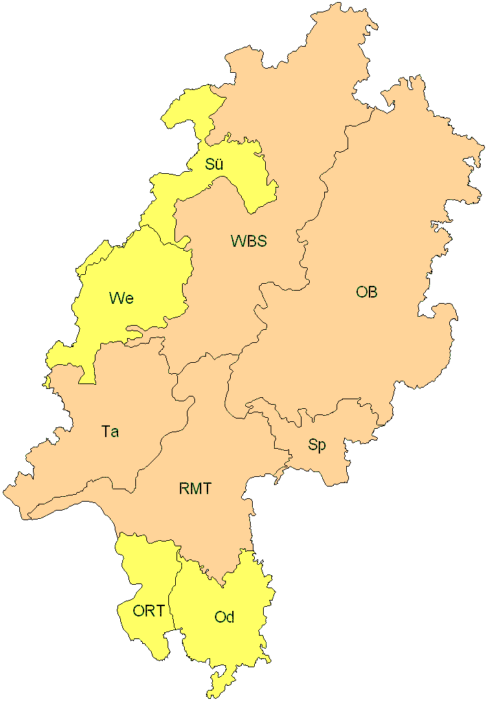 Verbreitung in Hessen