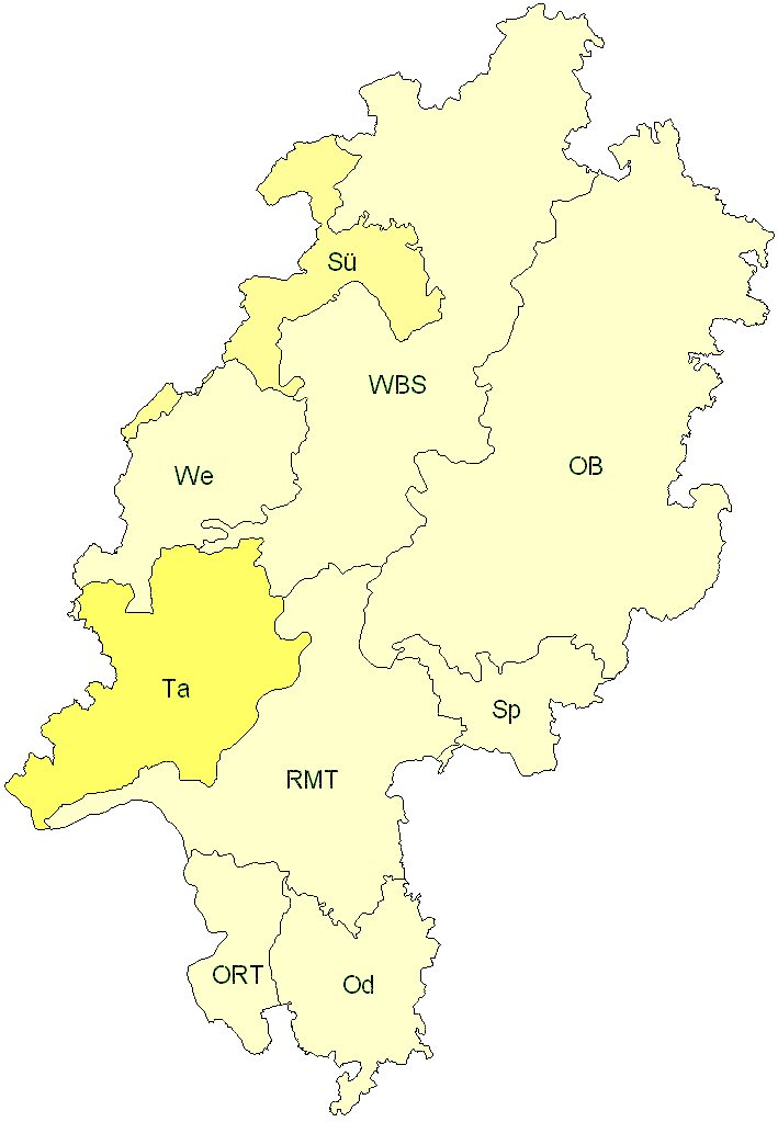 Verbreitung in Hessen