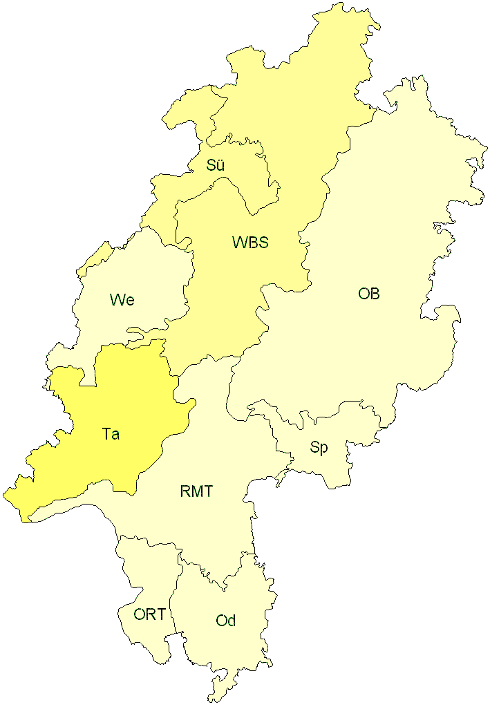Verbreitung in Hessen