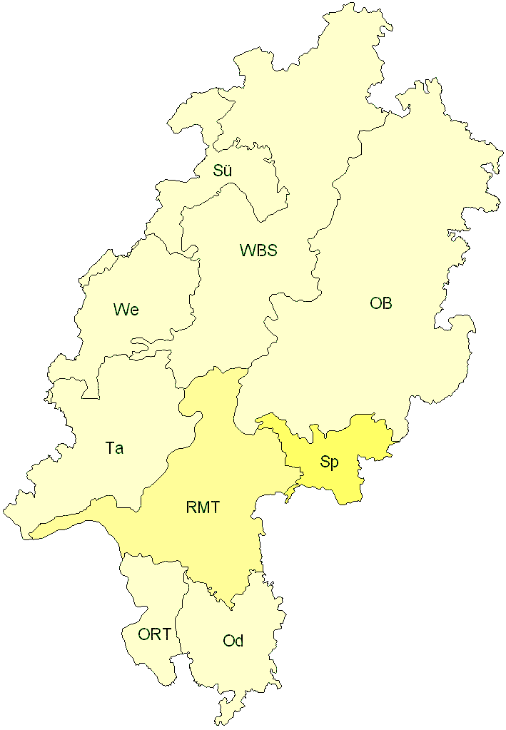 Verbreitung in Hessen