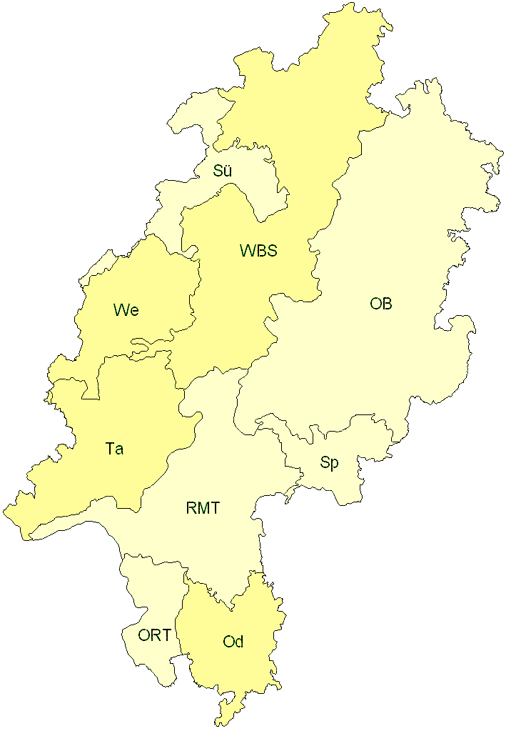 Verbreitung in Hessen