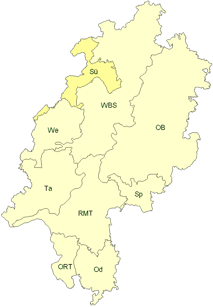 Verbreitung in Hessen