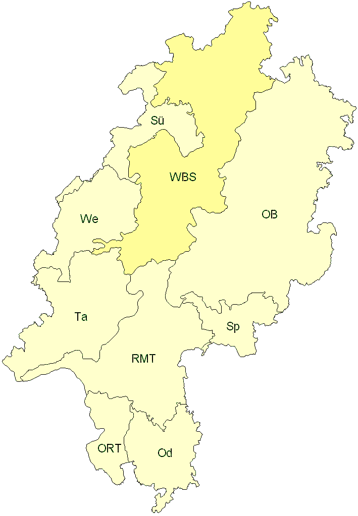 Verbreitung in Hessen