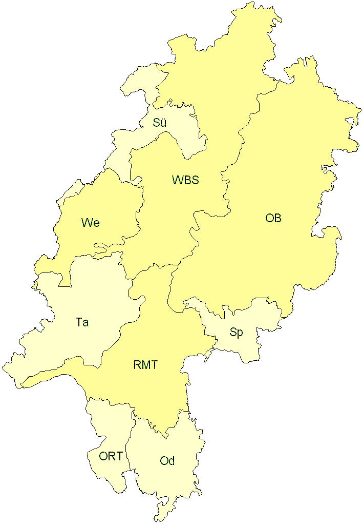 Verbreitung in Hessen