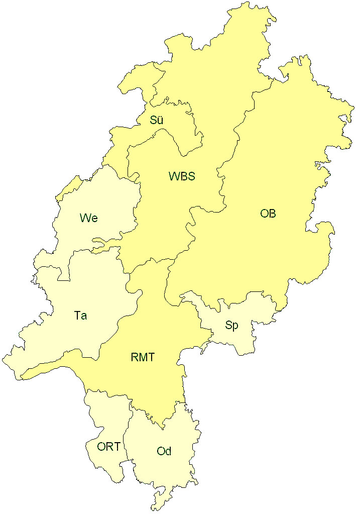 Verbreitung in Hessen