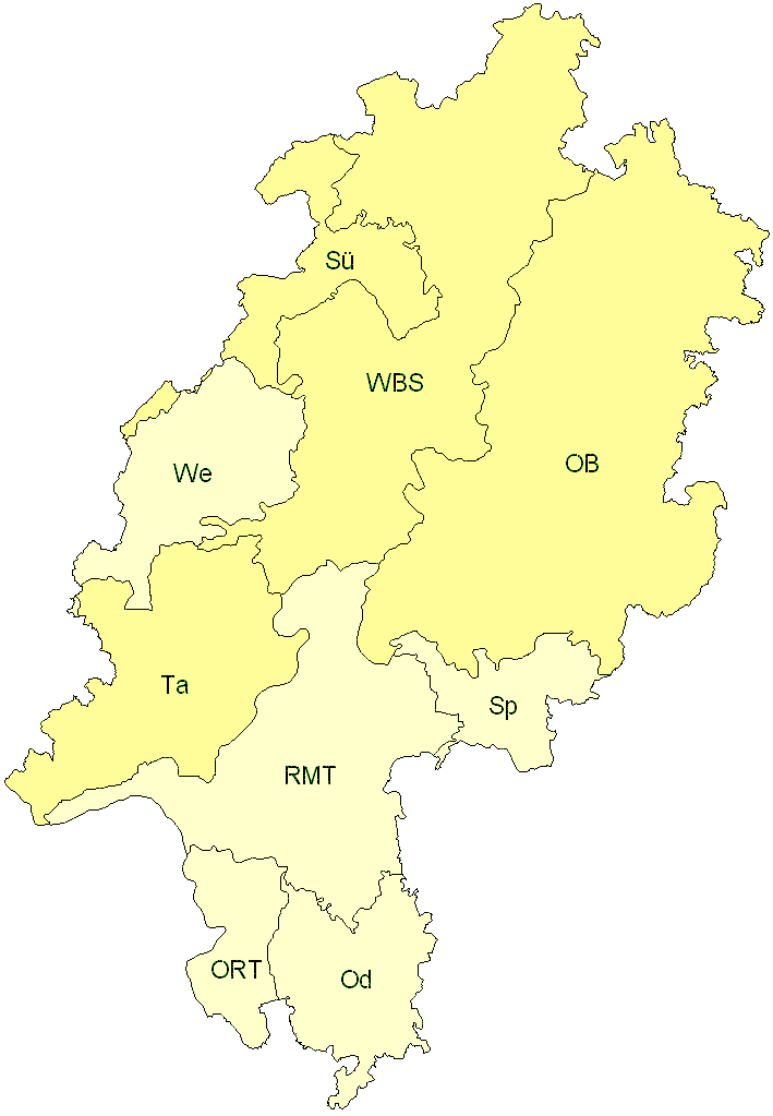 Verbreitung in Hessen