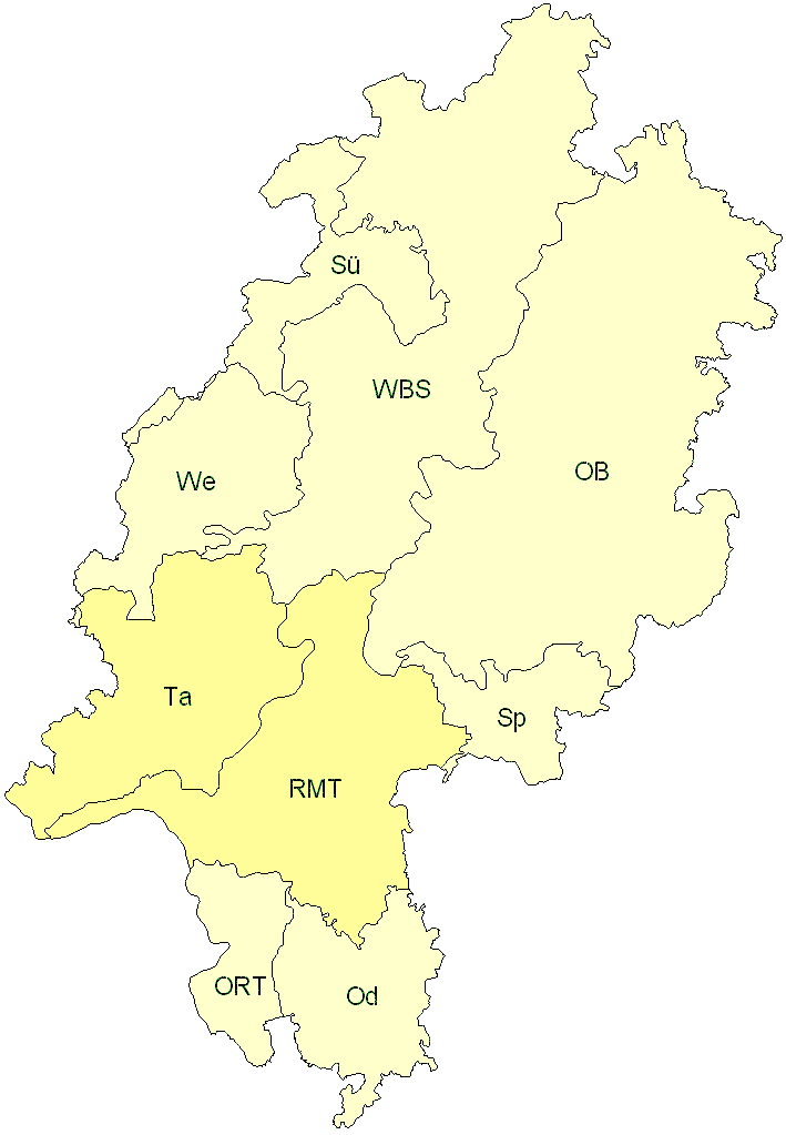 Verbreitung in Hessen