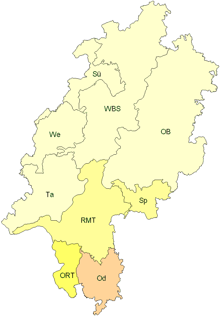 Verbreitung in Hessen