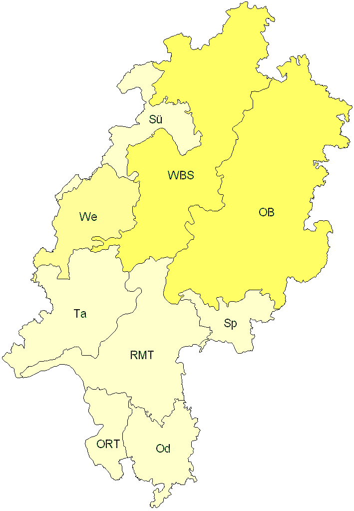 Verbreitung in Hessen