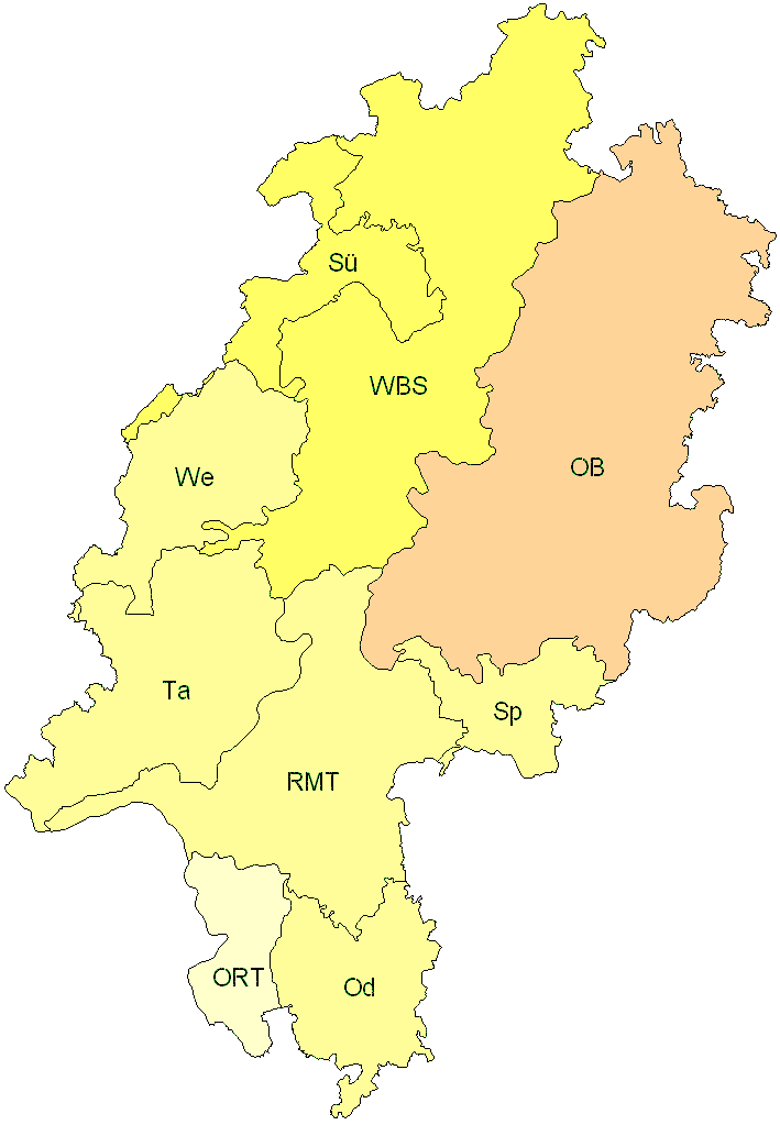Verbreitung in Hessen