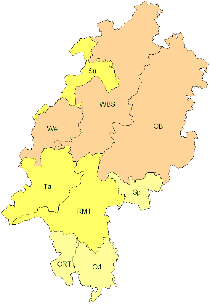 Verbreitung in Hessen
