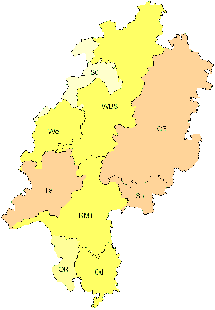 Verbreitung in Hessen