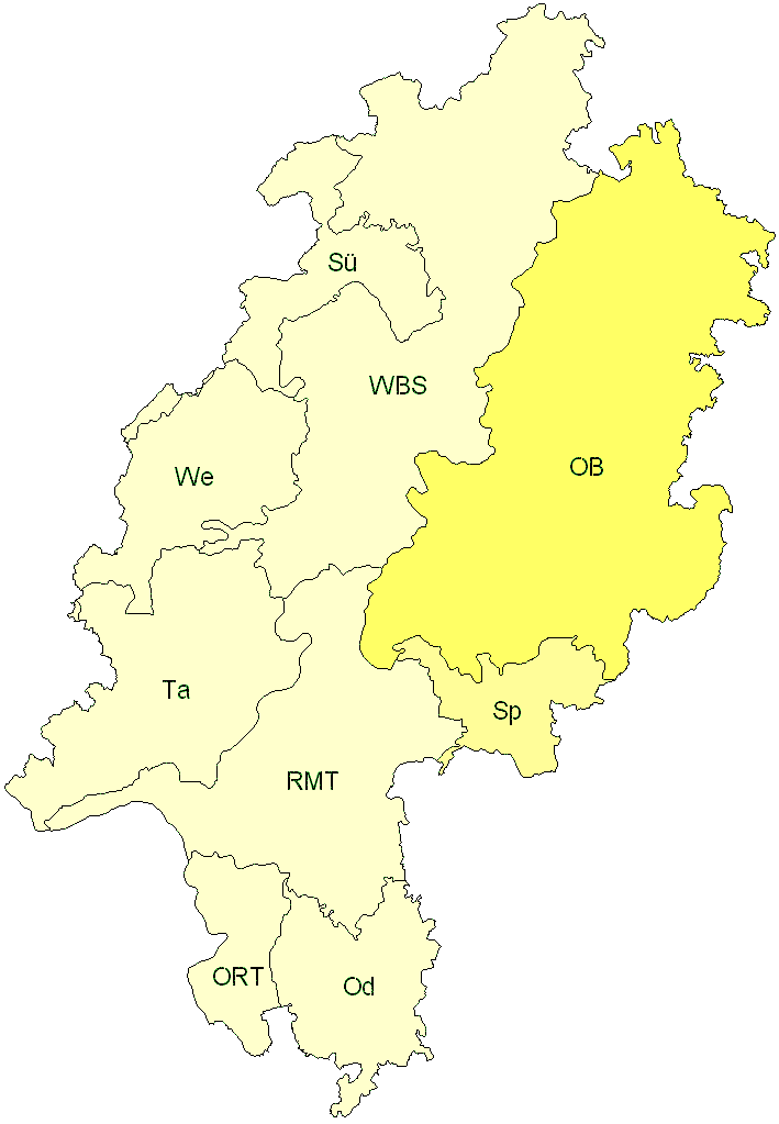 Verbreitung in Hessen