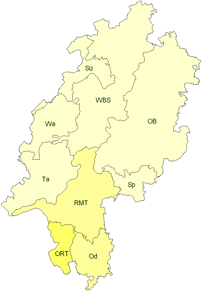 Verbreitung in Hessen