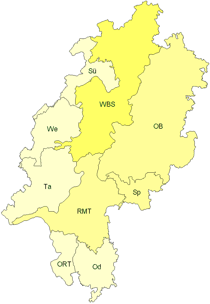 Verbreitung in Hessen