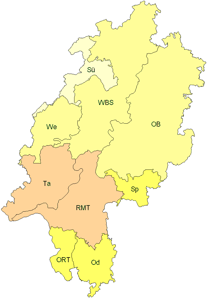 Verbreitung in Hessen