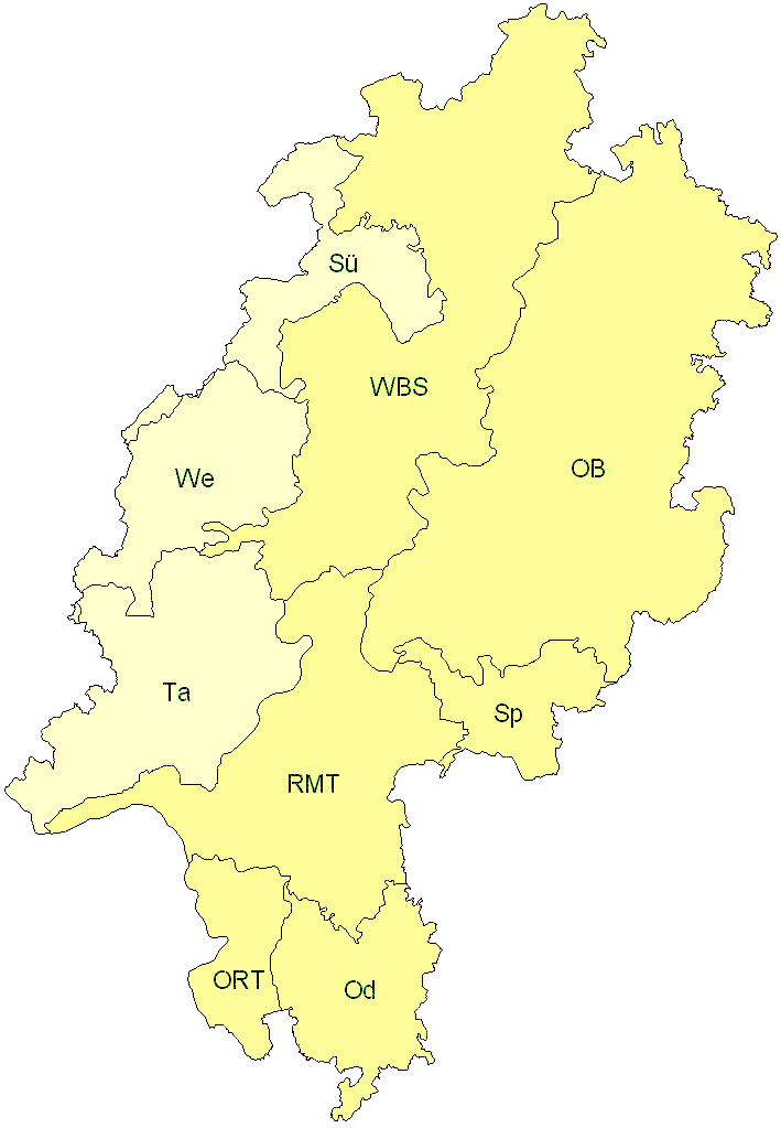 Verbreitung in Hessen