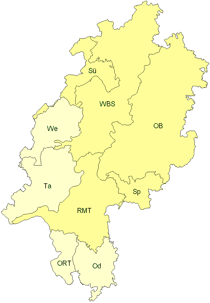 Verbreitung in Hessen