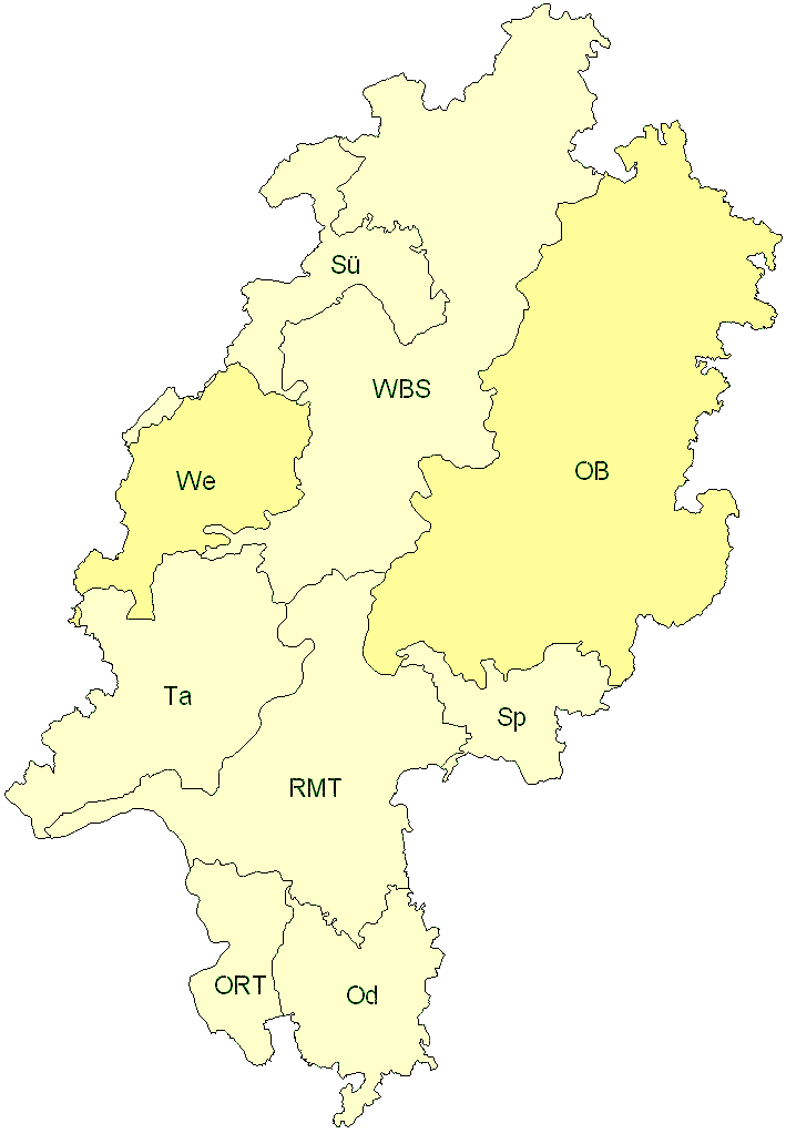 Verbreitung in Hessen