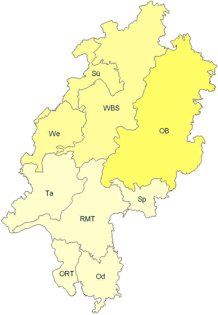 Verbreitung in Hessen