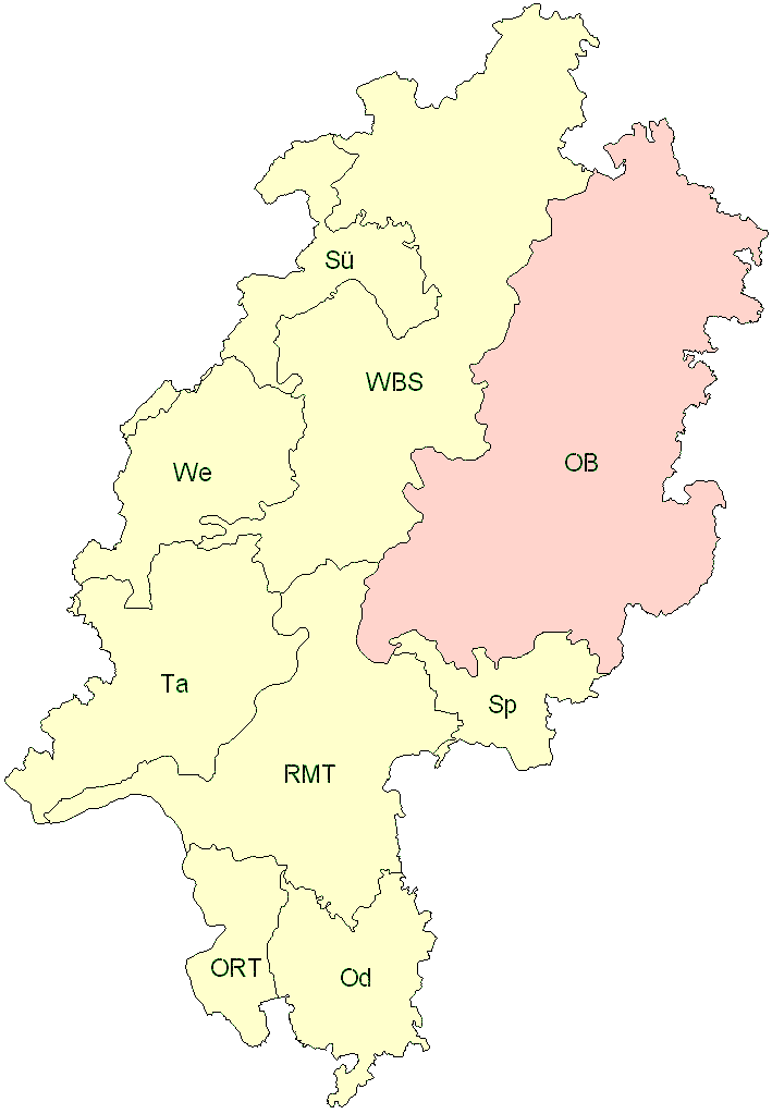 Verbreitung in Hessen