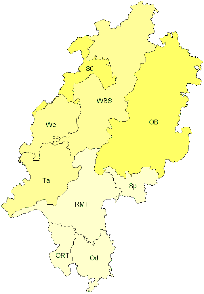 Verbreitung in Hessen