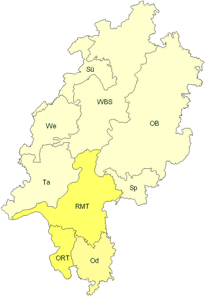Verbreitung in Hessen
