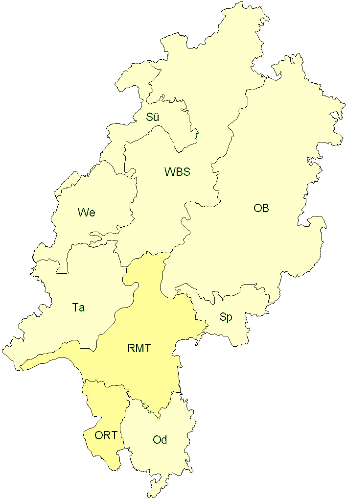 Verbreitung in Hessen