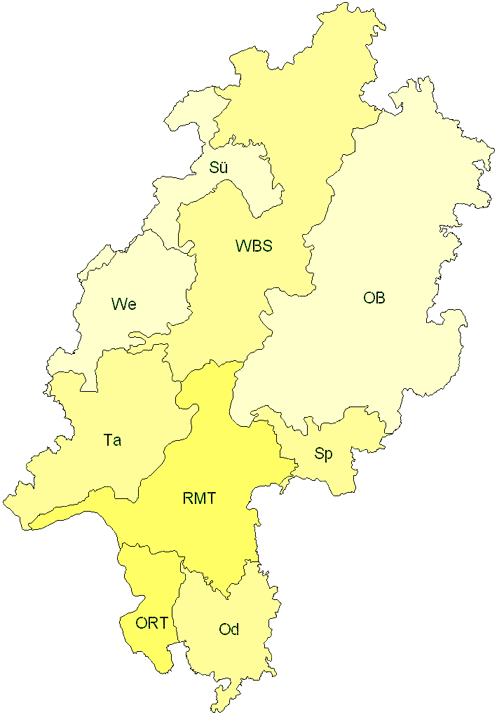 Verbreitung in Hessen