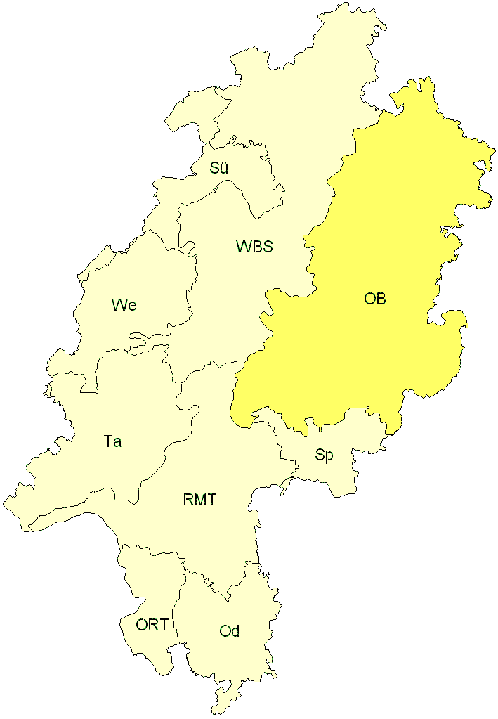 Verbreitung in Hessen