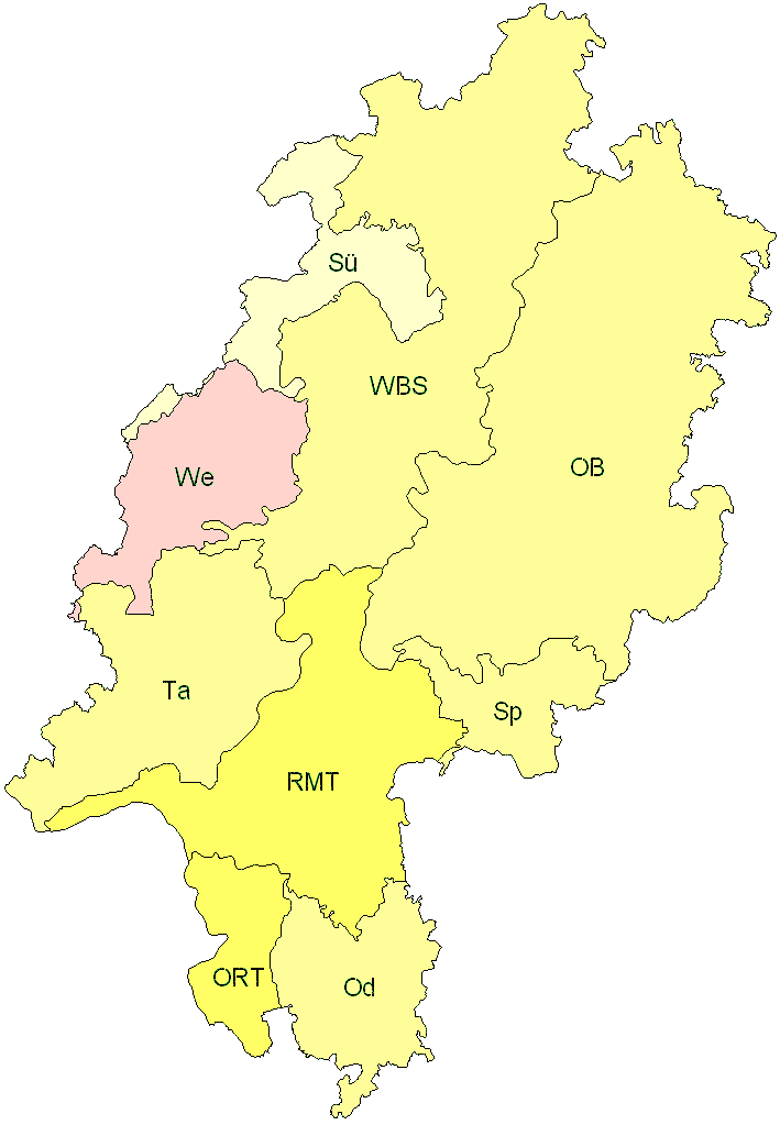Verbreitung in Hessen