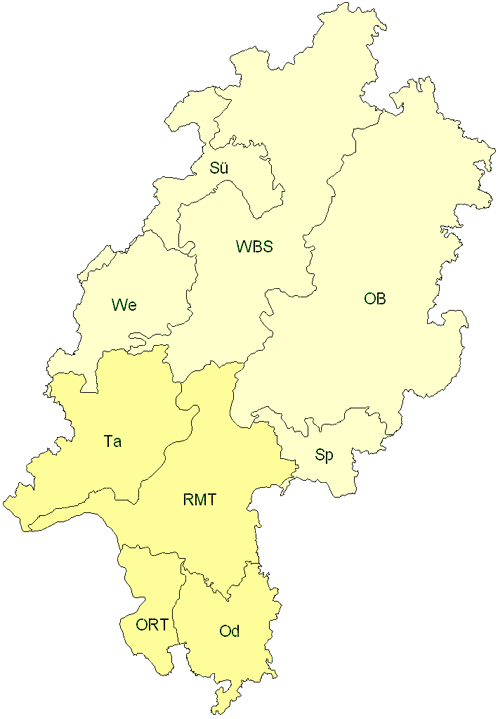 Verbreitung in Hessen