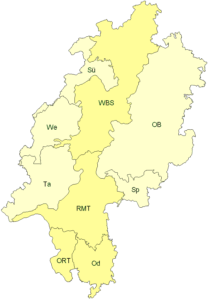 Verbreitung in Hessen